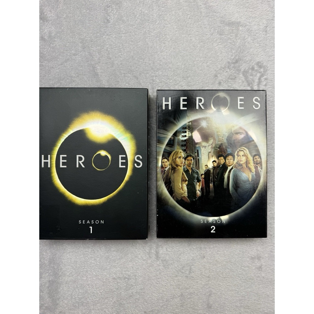 Heroes DVD Box Set Seasons 1 & 2 TV Series w/ Commentary & Deleted Scenes